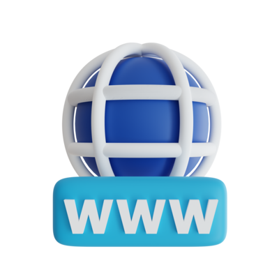 domain-name-icon-web-development-and-optimization-icons-3d-render-illustration-png Domain Name Icon Web Development And Optimization Icons 3d Render Illustration Png